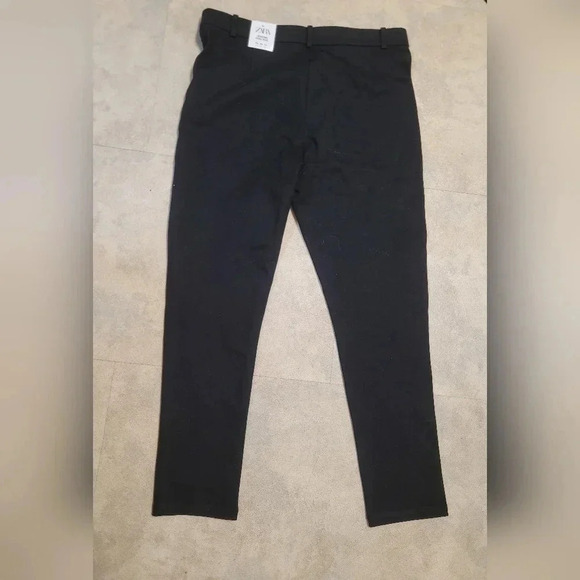 New Zara Woman Womens Dress Pants Size XXL High Rise Trouser Cotton Blend NWT - Picture 2 of 8
